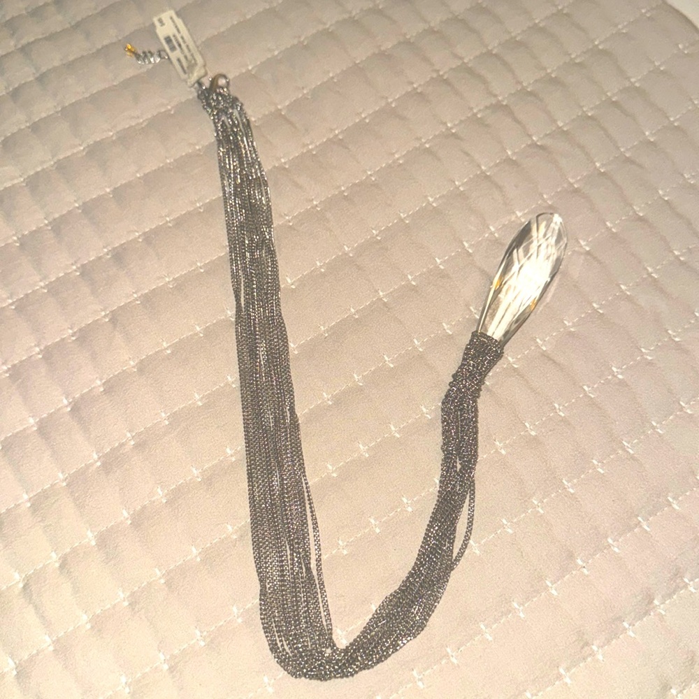 Crystal Drop Statem Necklace
New with tags